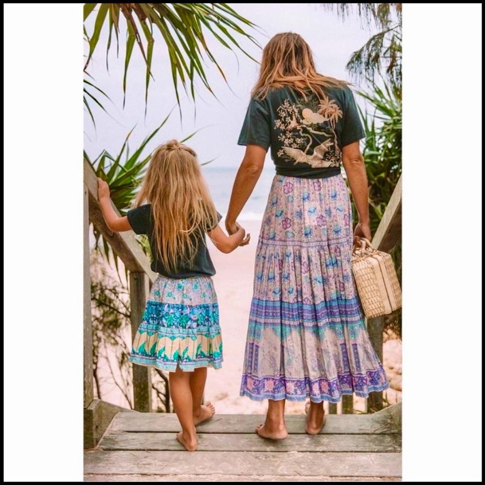 SPELL LITTLE GYPSIES XANADU TOP LILAC -5Y